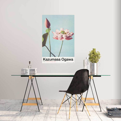 Grupo Erik Gpe5630 Poster Lotus Flowers By K Ogawa Sfeer | Yourdecoration.be