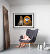 Komar Golden Snub nosed Monkey Kunstdruk 40x30cm Sfeer  | Yourdecoration.be