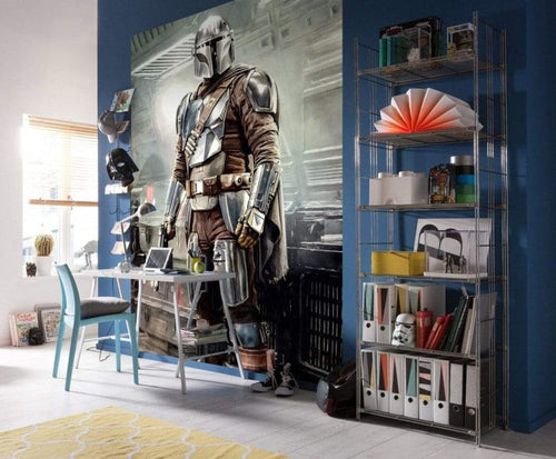 Komar Mandalorian Fight Posture Vlies Fotobehang 200x280cm 4 Banen Sfeer | Yourdecoration.be