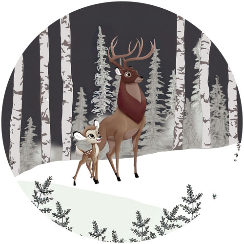 Komar Vlies Fotobehang Dd1 014 Bambi Great Prince | Yourdecoration.be