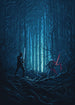 Komar Vlies Fotobehang Iadx4 003 Star Wars Wood Fight | Yourdecoration.be