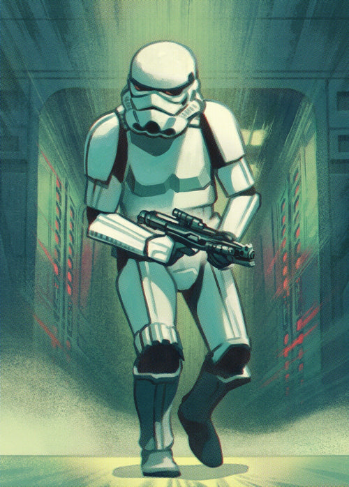 Komar Vlies Fotobehang Iadx4 024 Mandalorian Stormtrooper Print | Yourdecoration.be