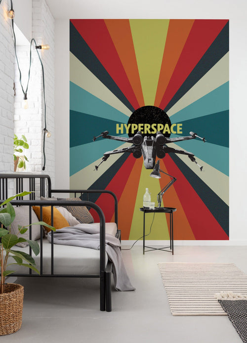 Komar Vlies Fotobehang Iadx4 029 Star Wars Hyperspace Interieur | Yourdecoration.be