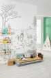 Komar Vlies Fotobehang Iadx4 043 Winnie Pooh Walk Interieur | Yourdecoration.be