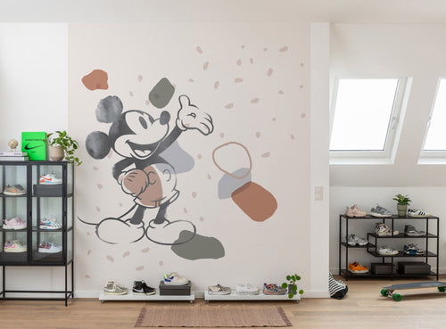 Komar Vlies Fotobehang Iadx5 045 Mickey Organic Shapes Interieur | Yourdecoration.be
