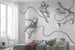 Komar Vlies Fotobehang Iax8 0015 Extraordinary Astronauts Interieur | Yourdecoration.be