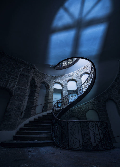 Komar Vlies Fotobehang Shx4 140 The Forgotten Chateau | Yourdecoration.be