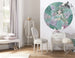 Komar Vlies Fotobehang Dd1 004 Jasmin Elegant Mint Interieur | Yourdecoration.be