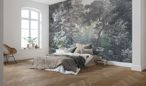 Komar Vlies Fotobehang R4 060 Fairytale Forest Interieur | Yourdecoration.be