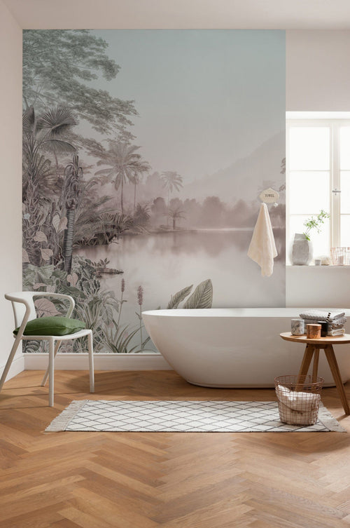 Komar Vlies Fotobehang X4 1022 Lac Des Palmiers Interieur | Yourdecoration.be