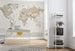 Komar Vlies Fotobehang X7 1015 Earth Map Interieur | Yourdecoration.be