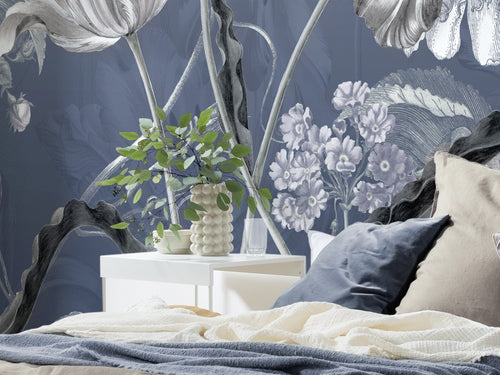 Komar Vlies Fotobehang X7 1041 Merian Blue Int Detail | Yourdecoration.be
