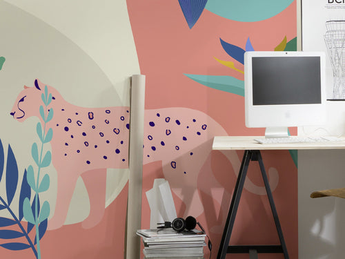 Komar Vlies Fotobehang X7 1055 Jungle Rendezvous Int Detail | Yourdecoration.be