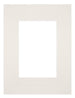 Passe Partout 18x24cm Karton Lichtgrijs Rand Recht Voorzijde | Yourdecoration.be