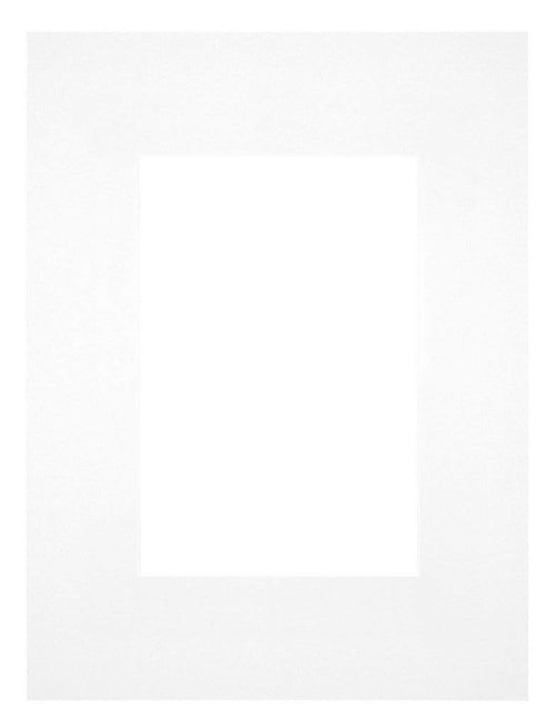 Passe Partout 18x24cm Karton Wit Rand Recht   Voorzijde | Yourdecoration.be
