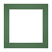 Passe Partout 20x20cm Karton Groen Bos Rand Recht Voorzijde | Yourdecoration.be