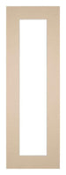 Passe Partout 20x60cm Karton Beige Rand 5cm Recht Voorzijde | Yourdecoration.be
