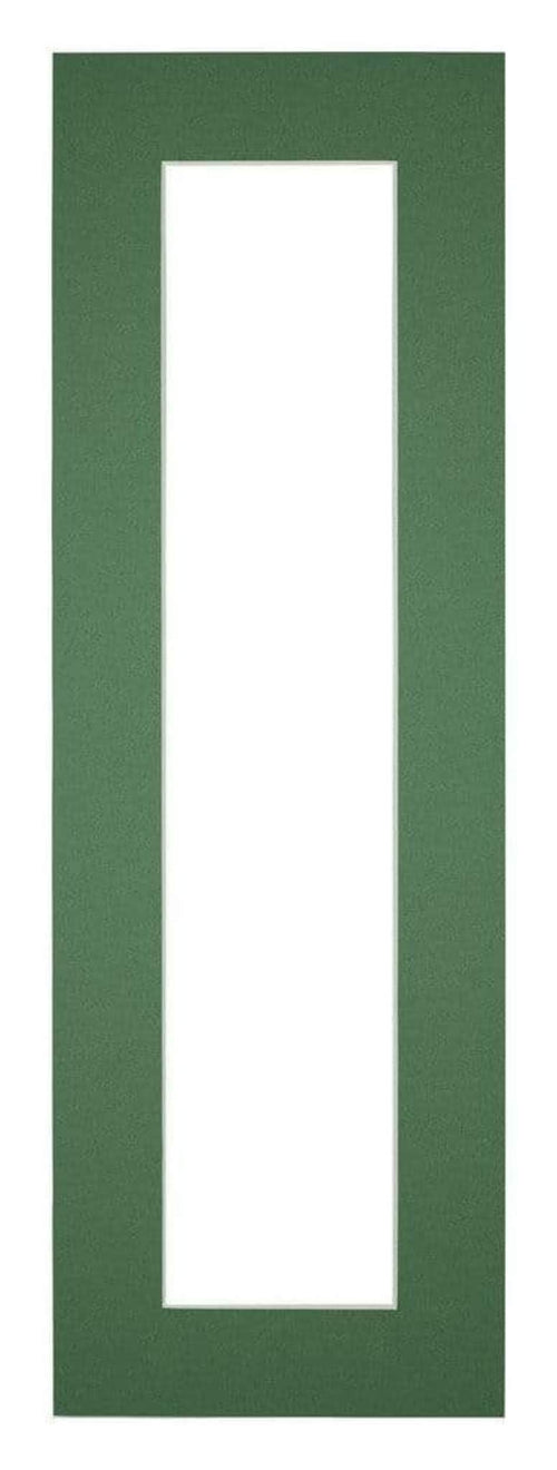 Passe Partout 20x60cm Karton Groen Bos Rand 5cm Recht Voorzijde | Yourdecoration.be
