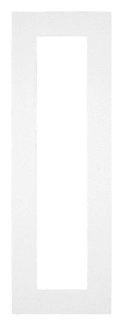 Passe Partout 20x60cm Karton Wit Rand 5cm Recht Voorzijde | Yourdecoration.be