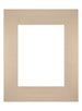 Passe Partout 24x30cm Karton Beige Rand Recht Voorzijde | Yourdecoration.be