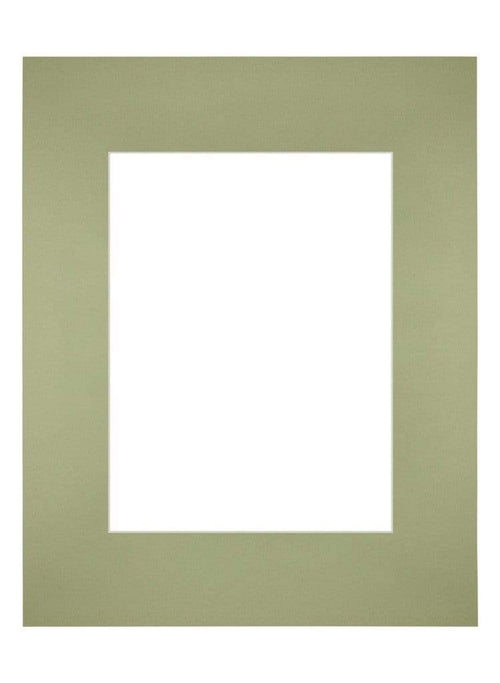 Passe Partout 24x30cm Karton Mintgroen Rand Recht Voorzijde | Yourdecoration.be
