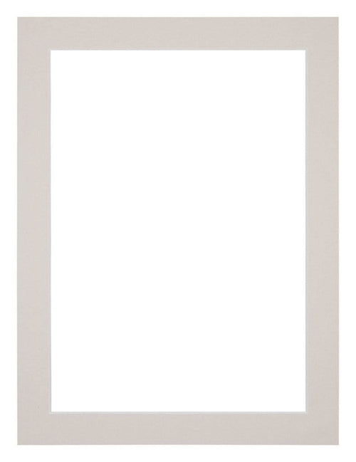 Passe Partout 60x80cm Karton Grijs Graniet Rand 3cm Recht Voorzijde | Yourdecoration.be