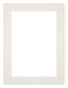 Passe Partout 45x60cm Karton Lichtgrijs Rand 4cm Recht Voorzijde | Yourdecoration.be