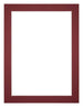 Passe Partout 60x80cm Karton Wijnrood Rand 3cm Recht Voorzijde | Yourdecoration.be