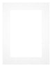 Passe Partout 60x80cm Karton Wit Rand 5cm Recht Voorzijde | Yourdecoration.be