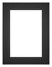 Passe Partout 60x80cm Karton Zwart Rand 5cm Recht Voorzijde | Yourdecoration.be