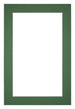 Passe Partout 62x93cm Karton Groen Bos Rand 4cm Recht Voorzijde | Yourdecoration.be