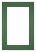 Passe Partout 62x93cm Karton Groen Bos Rand 5cm Recht Voorzijde | Yourdecoration.be
