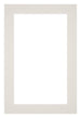 Passe Partout 62x93cm Karton Lichtgrijs Rand 4cm Recht Voorzijde | Yourdecoration.be