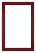 Passe Partout 60x90cm Karton Wijnrood Rand 3cm Recht Voorzijde | Yourdecoration.be