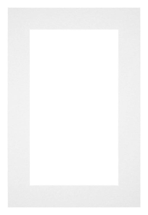 Passe Partout 30x45cm Karton Wit Rand 5cm Recht Voorzijde | Yourdecoration.be