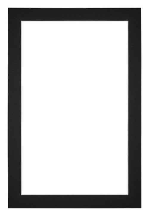 Passe Partout 40x60cm Karton Zwart Rand 3cm Recht Voorzijde | Yourdecoration.be