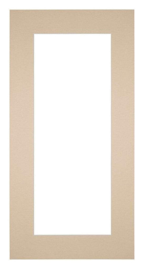 Passe Partout 45x80cm Karton Beige Rand 6cm Recht Voorzijde | Yourdecoration.be