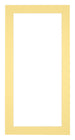 Passe Partout 45x80cm Karton Geel Rand 4cm Recht Voorzijde | Yourdecoration.be