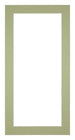 Passe Partout 45x80cm Karton Mintgroen Rand 4cm Recht Voorzijde | Yourdecoration.be
