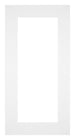 Passe Partout 45x80cm Karton Wit Rand 6cm Recht Voorzijde | Yourdecoration.be