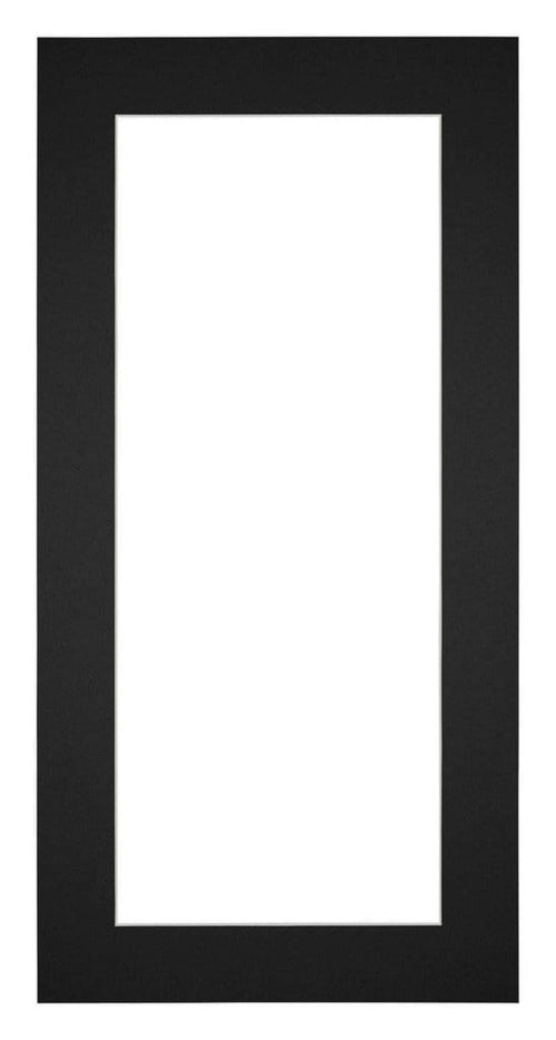 Passe Partout 20x40cm Karton Zwart Rand 5cm Recht Voorzijde | Yourdecoration.be