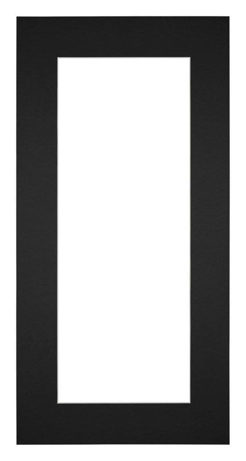 Passe Partout 45x80cm Karton Zwart Rand 6cm Recht Voorzijde | Yourdecoration.be