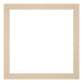 Passe Partout 40x40cm Karton Beige Rand 3cm Recht Voorzijde | Yourdecoration.be
