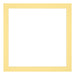 Passe Partout 30x30cm Karton Geel Rand 3cm Recht Voorzijde | Yourdecoration.be