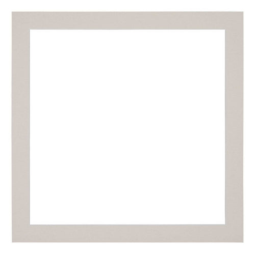 Passe Partout 60x60cm Karton Grijs Graniet Rand 3cm Recht Voorzijde | Yourdecoration.be