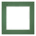 Passe Partout 30x30cm Karton Groen Bos Rand 6cm Recht Voorzijde | Yourdecoration.be