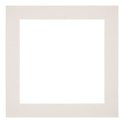 Passe Partout 45x45cm Karton Lichtgrijs Rand 5cm Recht Voorzijde | Yourdecoration.be
