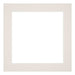 Passe Partout 45x45cm Karton Lichtgrijs Rand 5cm Recht Voorzijde | Yourdecoration.be