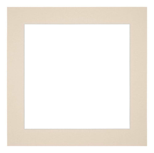 Passe Partout 40x40cm Karton Teinte Rand 5cm Recht Voorzijde | Yourdecoration.be