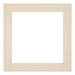 Passe Partout 40x40cm Karton Teinte Rand 5cm Recht Voorzijde | Yourdecoration.be
